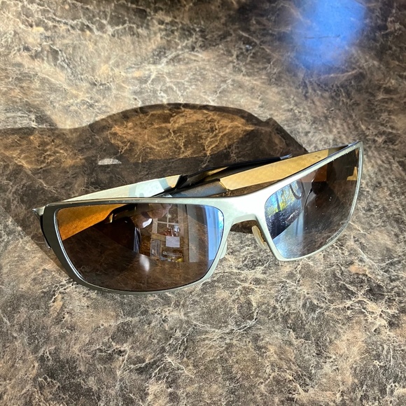 Vintage Oakley Spike Titanium Sunglasses - Picture 1 of 6